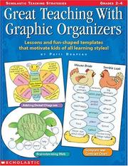 Cover of: Great Teaching With Graphic Organizers by Patti Drapeau