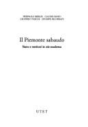 Cover of: Il Piemonte sabaudo: stato e territori in età moderna
