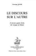 Cover of: Le discours sur l'autre by Véronique Magri-Mourgues