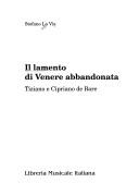 Cover of: Il lamento di Venere abbandonata by Stefano La Via