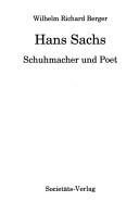 Cover of: Hans Sachs: Schuhmacher und Poet