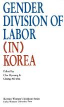 Cover of: Gender division of labor in Korea