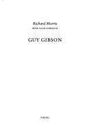 Cover of: Guy Gibson | Morris, Richard