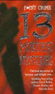 Cover of: 13 Murder Mysteries (Point Crime S.)