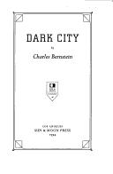 Cover of: Dark city