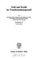 Cover of: Geld und Kredit im Transformationsprozess