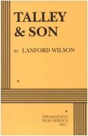 Cover of: Talley & Son by Lanford Wilson