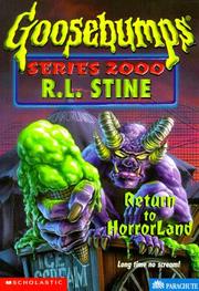 Goosebumps Series 2000 - Return to HorrorLand by R. L. Stine