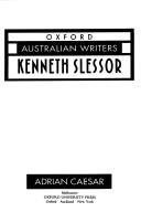Cover of: Kenneth Slessor