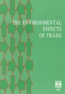 Cover of: Environmental effects of trade. | 