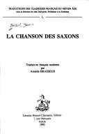 Cover of: La chanson des Saxons