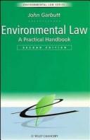 Cover of: Environmental law: a practical handbook
