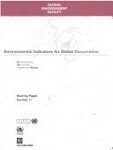 Cover of: Environmental indicators for global cooperation