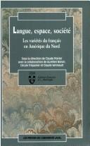 Langue, espace, société by Claude Poirier