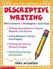 Cover of: Descriptive Writing (Grades 4-8)
