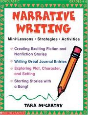 Cover of: Narrative Writing (Grades 4-8) by Tara McCarthy