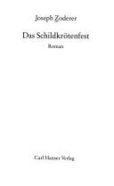 Cover of: Schildkrötenfest: Roman