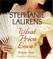 Cover of: What Price Love? CD: A Cynster Novel (Laurens, Stephanie)