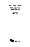 Cover of: Reflexiones históricas