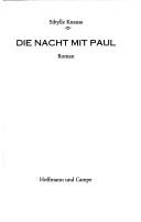 Cover of: Die Nacht mit Paul: Roman