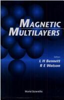 Cover of: Magnetic multilayers