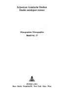 Cover of: Die Verwaltungsstruktur der Chan-Klöster in der späten Yuan-Zeit by Claudia Fritz
