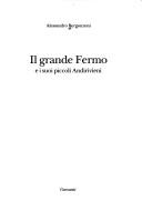 Cover of: Il grande Fermo e i suoi piccoli andirivieni