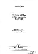 Cover of: Il Comune di Milano nell'età napoleonica: 1800-1814