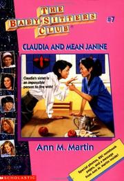 Cover of: Claudia And Mean Janine by Ann M. Martin