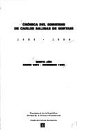 Crónica del gobierno de Carlos Salinas de Gortari, 1988-1994