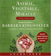 Cover of: Animal, Vegetable, Miracle CD by 