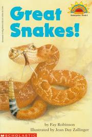 Cover of: Great snakes!