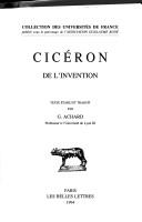 De inventione by Cicero