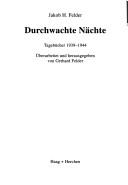 Cover of: Durchwachte Nächte: Tagebücher 1939-1944
