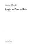 Cover of: Jenseits von Wurst und Käse: 44 Gedichte