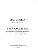 Cover of: Más ceniza by Juan Mayorga
