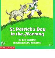 Cover of: St. Patrick's Day in the Morning by 