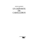 Cover of: Un deporte de caballeros