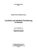 Cover of: Geschichte und mündliche Überlieferung in Ozeanien by Brigitta Hauser-Schäublin (Hrsg.) ; unter der Mitarbeit von Wolfgang Marschall, Regina Pinks.