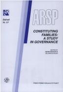 Cover of: Constituting families: a study in governance