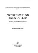 Cover of: Antikken i norsk litteratur: en artikkelsamling