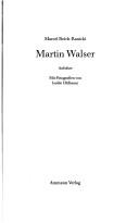 Martin Walser by Marcel Reich-Ranicki