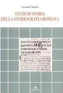 Cover of: Studi di storia della storiografia romana
