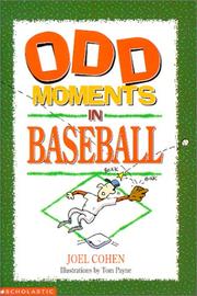 Cover of: Odd Moments in Baseball