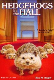 Cover of: Hedgehogs in the Hall (Animal Ark Series #5)