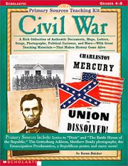Cover of: Civil War (Primary Sources Teaching Kit, Grades 4-8)
