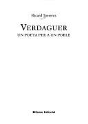 Verdaguer, un poeta per a un poble by Ricard Torrents