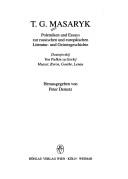 Cover of: Polemiken und Essays zur russischen und europäischen Literatur- und Geistesgeschichte: Dostojevskij, von Puškin zu Gorkij, Musset, Byron, Goethe, Lenau