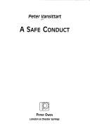 Cover of: A safe conduct