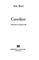 Cover of: Gasolina by Quim Monzó